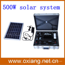 2015 Hot Sell 500w mala mala gerador solar portátil